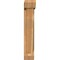 Ekena Millwork Traditional Slat Rough Sawn Bracket w/ Offset Brace, Western Red Cedar, 6"W x 22"D x 34"H BKT0604X22X34TRA06RWR - alternate 4